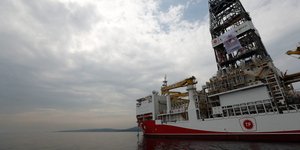 Το τουρκικό πλοίο Γιαβούζ που κάνει γεωτρήσεις στην κυπριακή ΑΟΖ