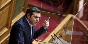 Ο πρόεδρος του ΣΥΡΙΖΑ Αλέξης Τσίπρας