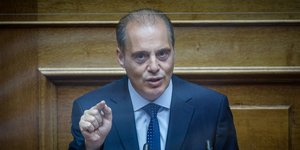 Ο Κυριάκος Βελόπουλος στη Βουλή