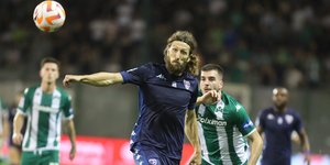 Ο Τσιγκρίνσκι του Ιωνικού σε φάση από το ματς με τον Παναθηναϊκό