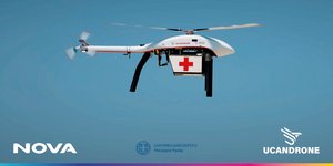 Η Νova μεταφέρει ιατροφαρμακευτικό υλικό μέσω drone στις Μικρές Κυκλάδες