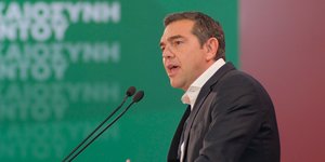 Ο Αλέξης Τσίπρας στον Πύργο