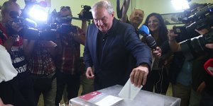Άσκησε το εκλογικό του δικαίωμα ο Κώστας Καραμανλής