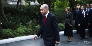 Ο Ερντογάν στο Μέγαρο Μαξίμου