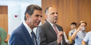 Γιώργος Γεραπετρίτης με Γκιουλεκα