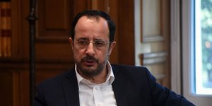 Ο πρόεδρος της Κύπρου, Νίκος Χριστοδουλίδης