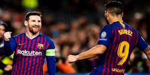 Ο Μέσι συνεχίζει στο Champions League /Φωτογραφία: AP