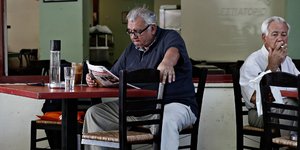 Θαμώνες αθηναϊκού καφενείου / Φωτογραφία: SOOC