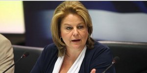 Καταθέτει η Λούκα Κατσέλη στον εισαγγελέα για την προσφυγή της χώρας στο ΔΝΤ