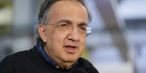 O CEΟ της Fiat Σέρτζιο Μαρκιόνε. Φωτογραφία: AP